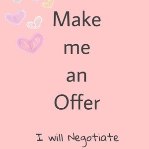 Offers and negotiations are welcome.